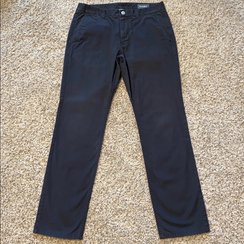 Bonobos Slim-Straight Chinos. Navy, Size 33/32